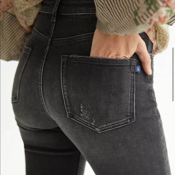 Pilcro and the Letterpress The Vintage Straight Jeans sz 27 High Rise - Picture 7 of 8